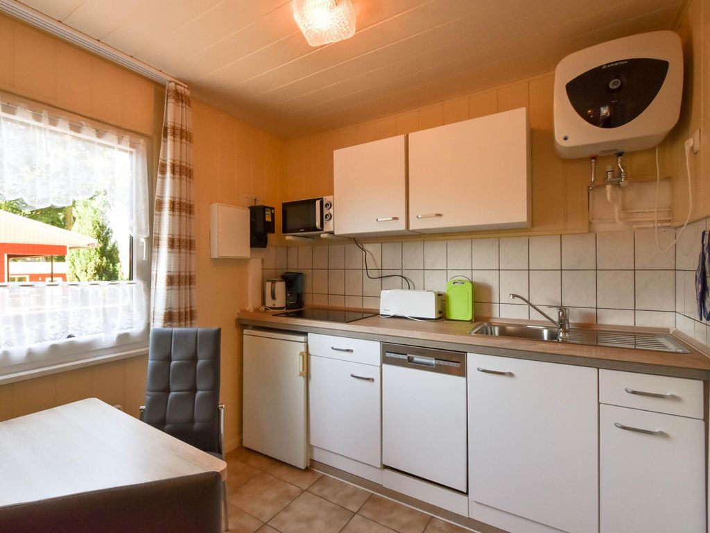 Ferienbungalows am Rand des Buchenwaldes im Ostseebad Sellin