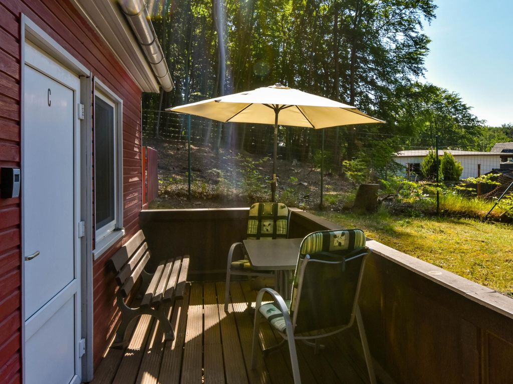 Ferienbungalows am Rand des Buchenwaldes im Ostseebad Sellin