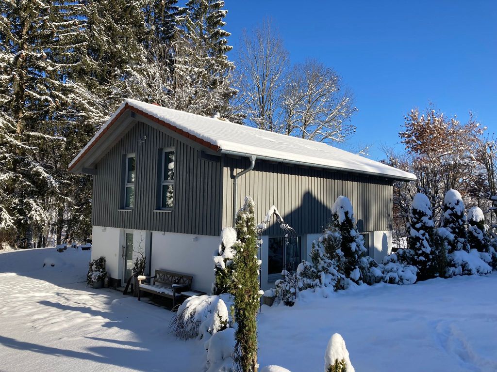 Chalet im Winter