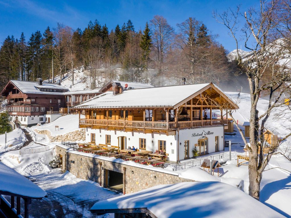 Brösel Alm - Restaurant im Berghotel Sudelfeld im Winter