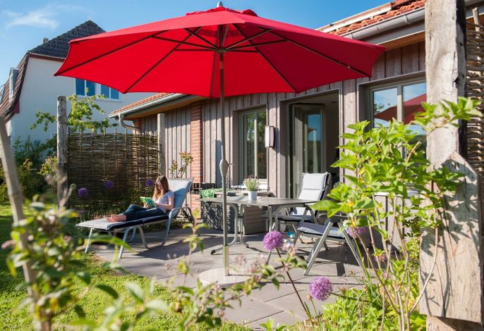 Ferienwohnung Turmfalke, Terrasse