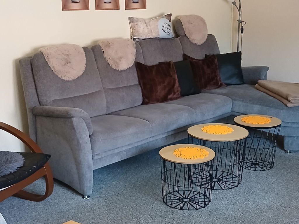 Couch im Wohnzimmer