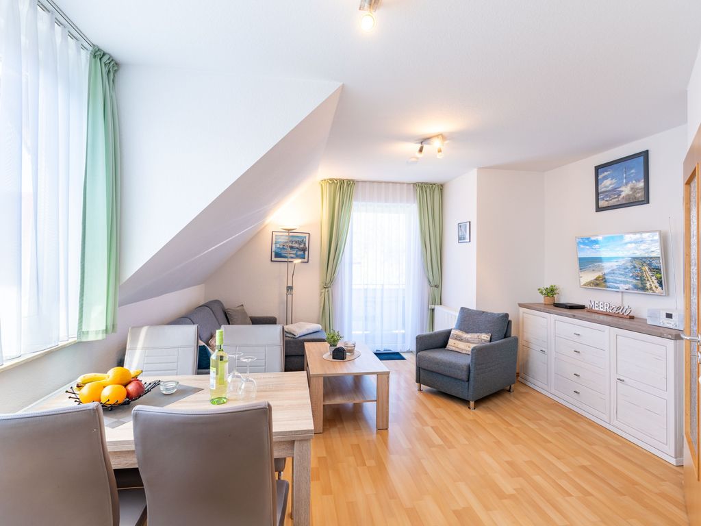 Feriendomizil Hus Guenter - Wohnung Maritim - Wohn-/Essbereich