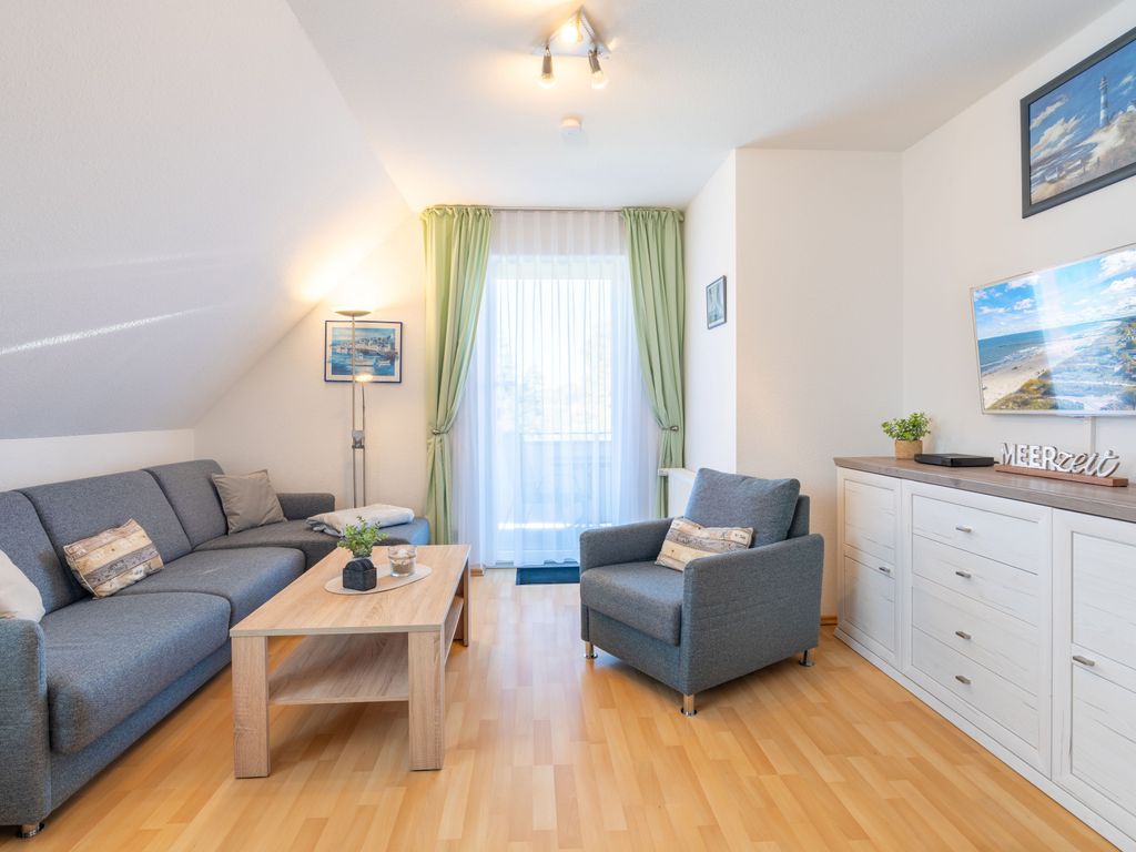 Feriendomizil Hus Guenter - Wohnung Maritim - Wohnbereich