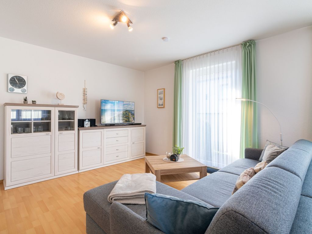 Feriendomizil Hus Guenter - Wohnung Poseidon-  Wohnbereich