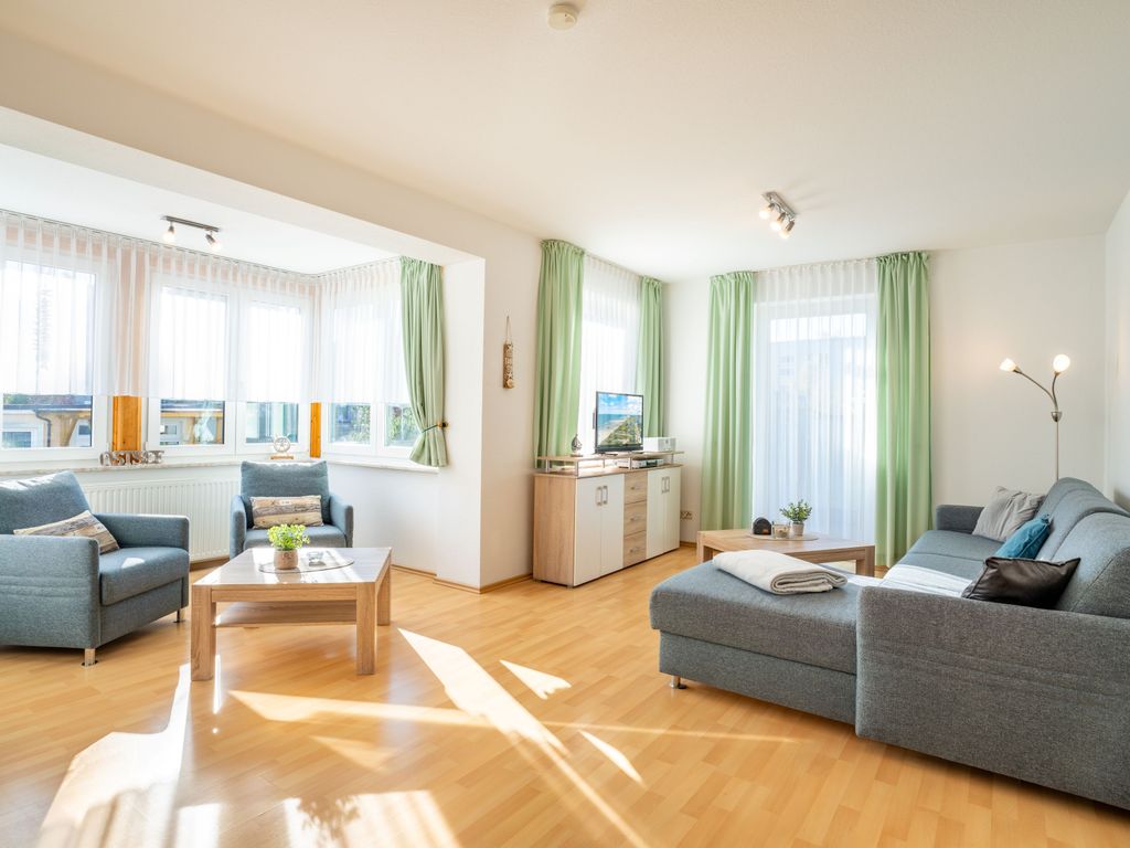 Feriendomizil Hus Guenter - Wohnung Nautilus - Wohnbereich