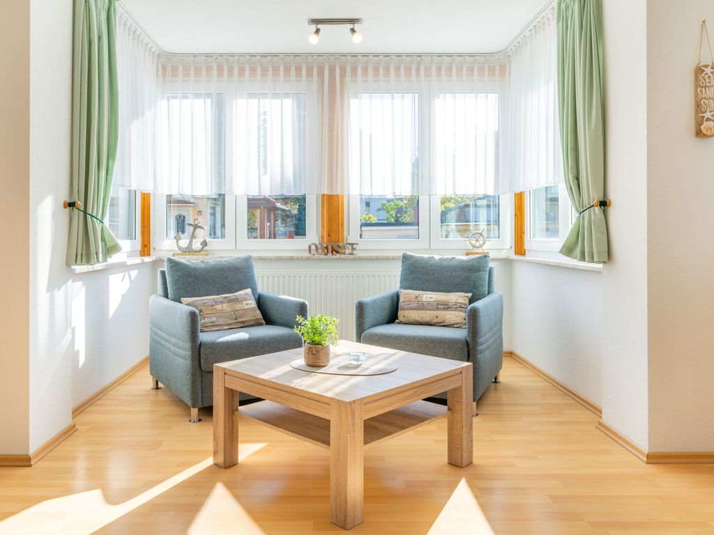 Feriendomizil Hus Guenter - Wohnung Nautilus - Wohnbereich