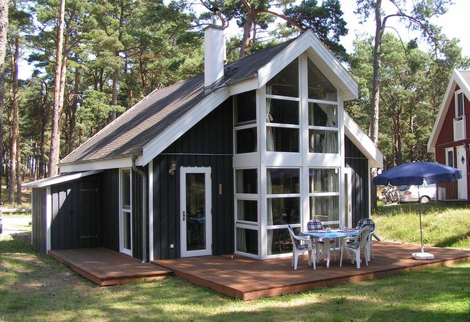 Ferienhaus Walddüne - Strandpark Baabe - ca.100m Meer/Strand