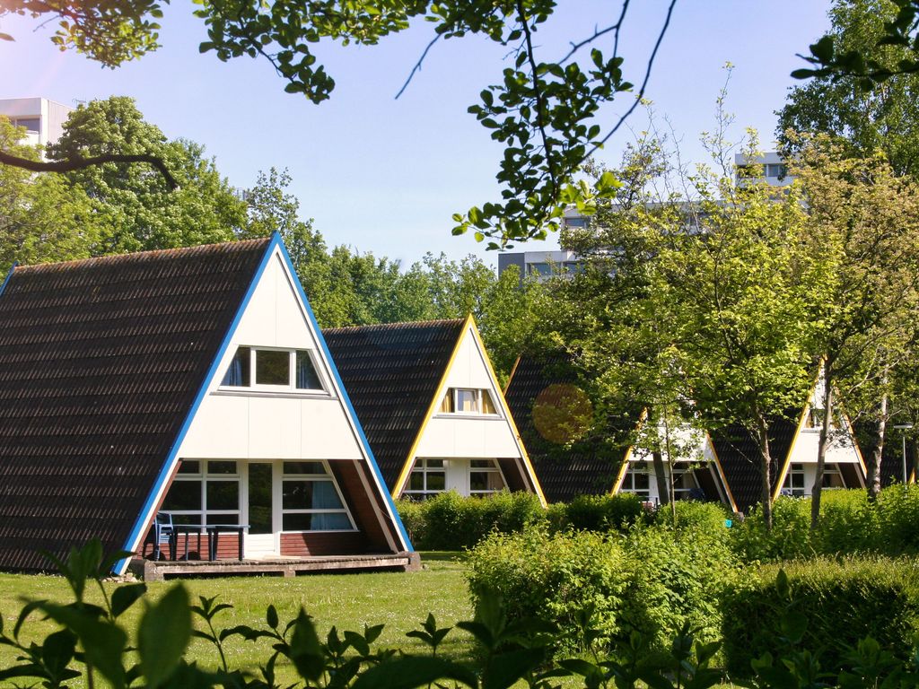 Nurdachhäuser im Ferienhauspark Asgard