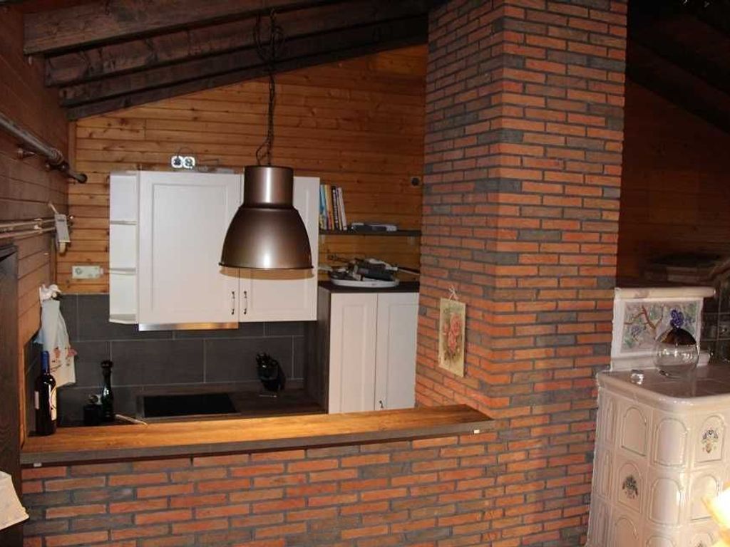 Küche mit Theke