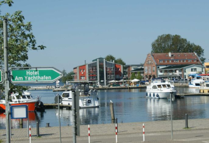 Anleger für die Yachten