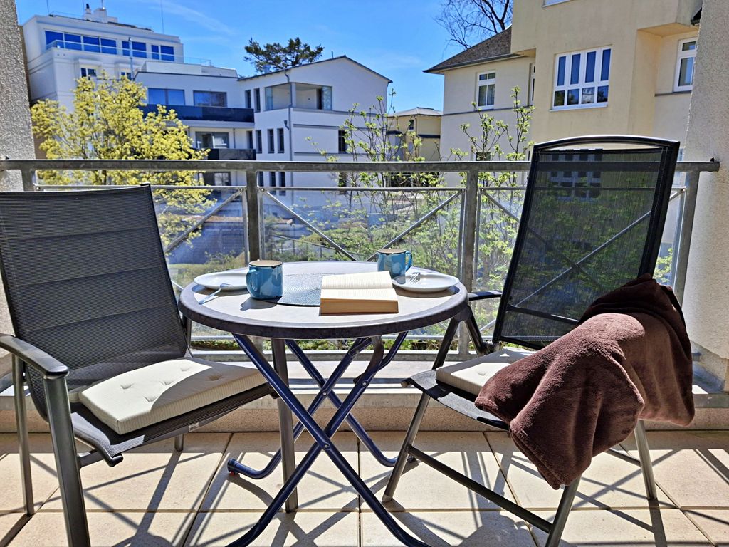 Ferienwohnung 1.2.11 Inselstrand - Balkon