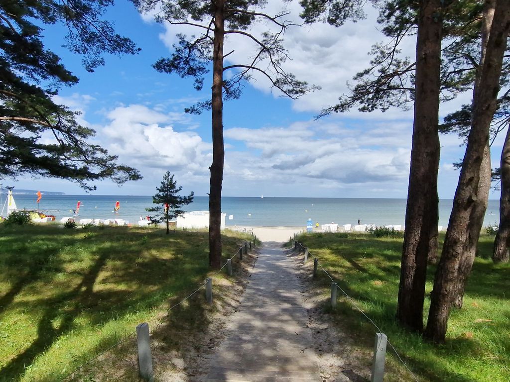 Weg zum Strand