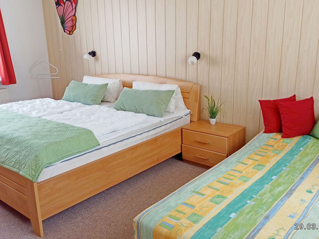 im Schlafzimmer