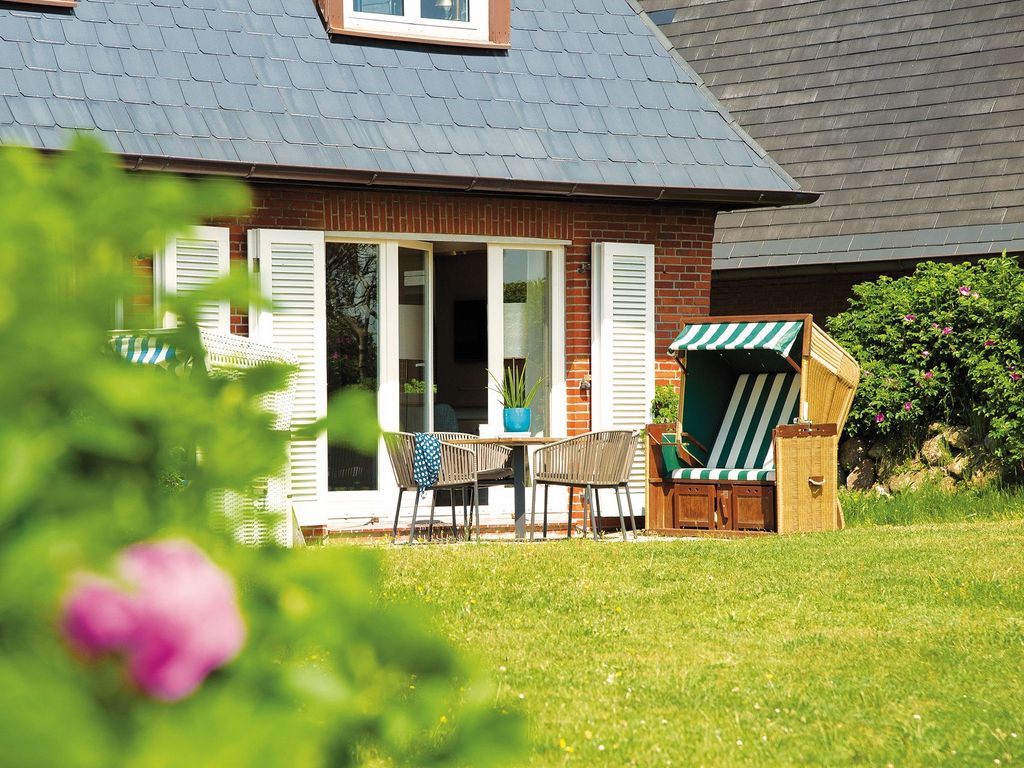 Eigener Terrasse mit Blick auf die Uwe-Düne