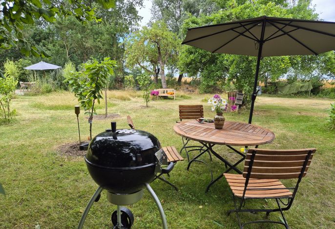 Sitzecke mit Grill
