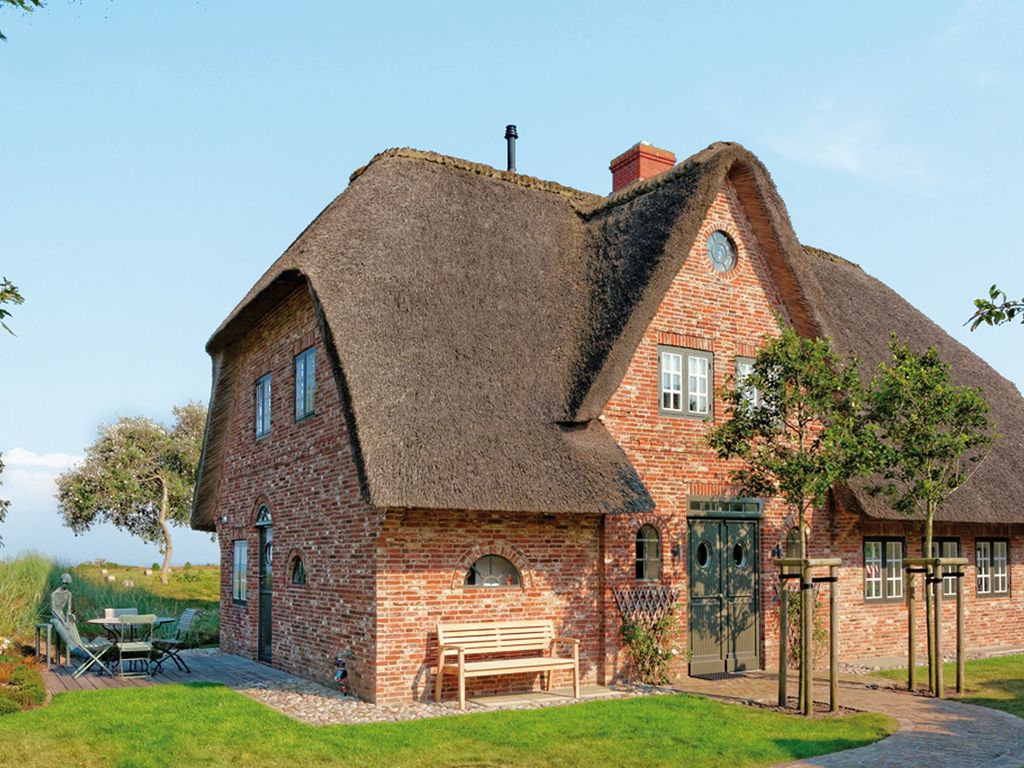 Luxuriöses Reetdachhaus in Kampen