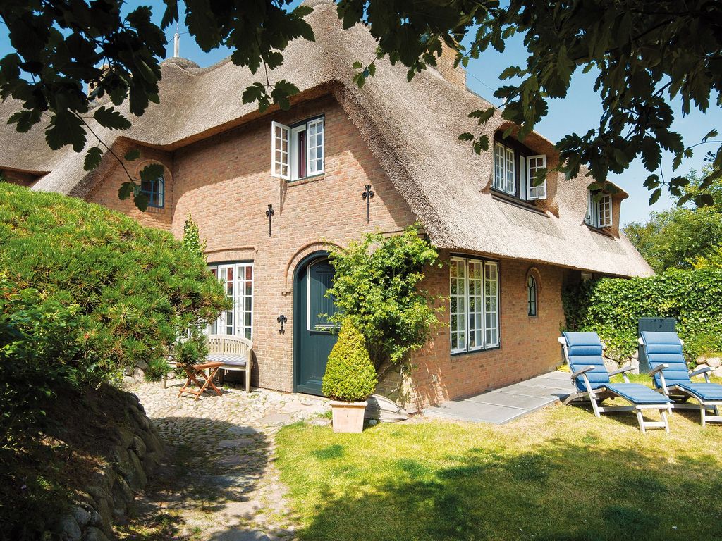 Reetdachhaus im Süden von Kampen