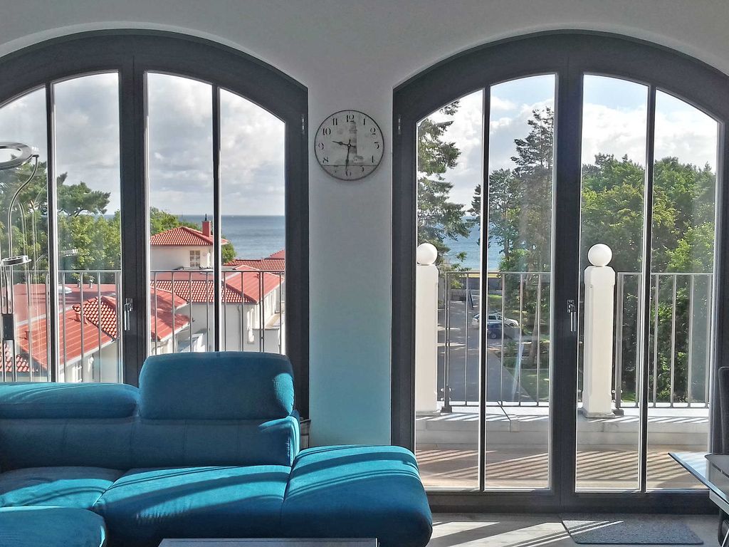 Blick bis zum Meer