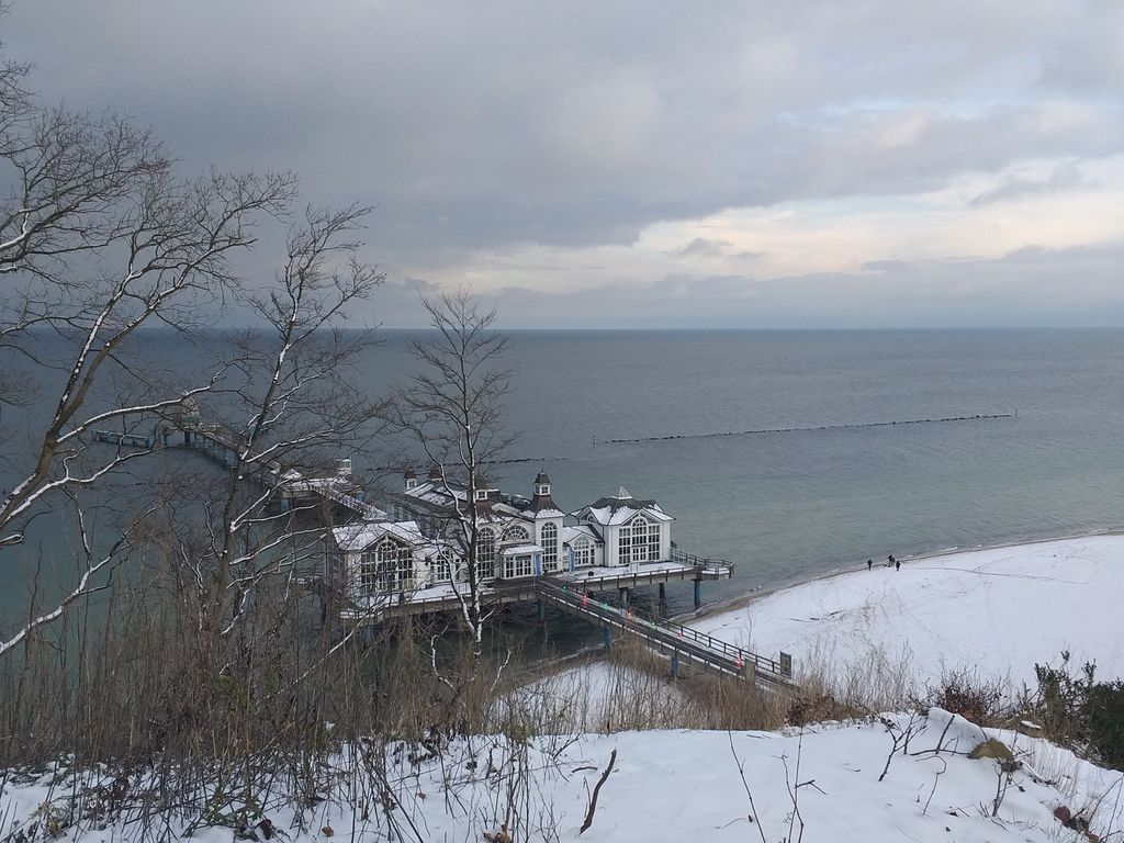 Seebrücke Sellin Winter 2011