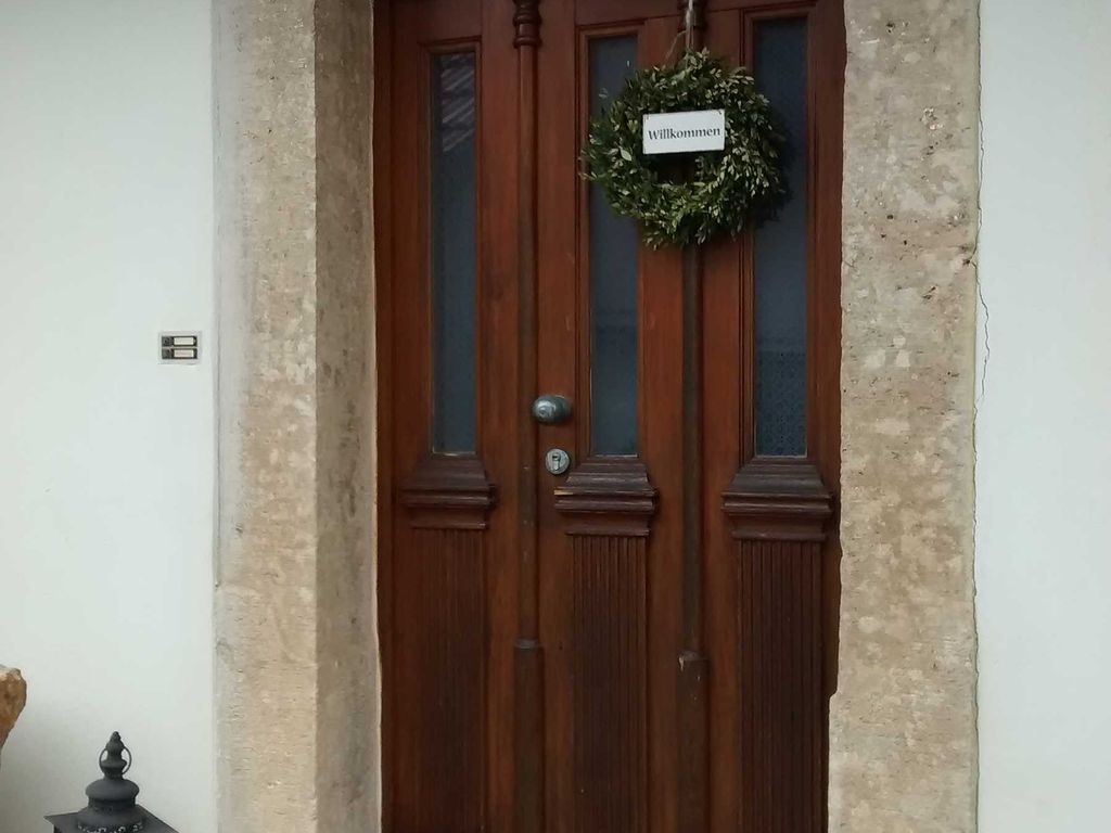 Hauseingang zur Ferienwohnung