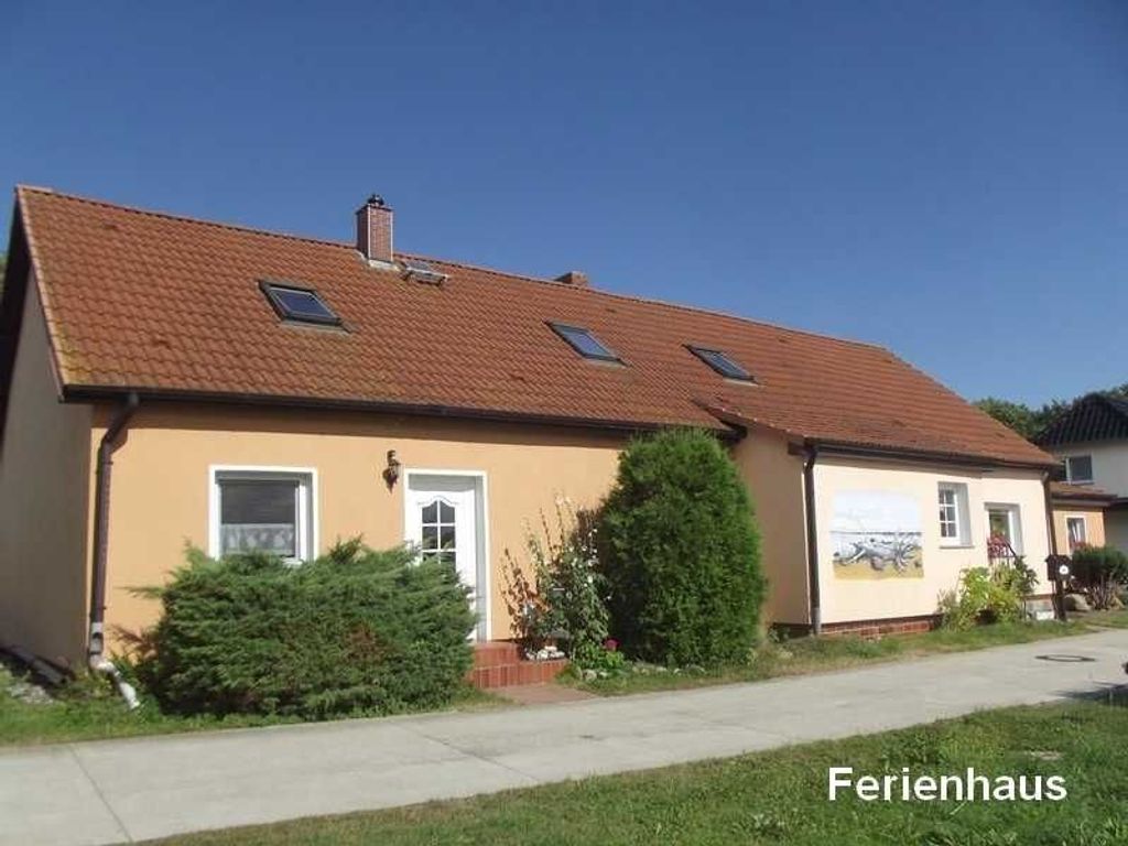 Vorderseite des Ferienhauses