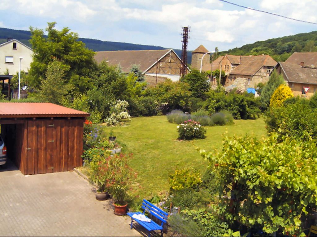 Ausblick in den Garten