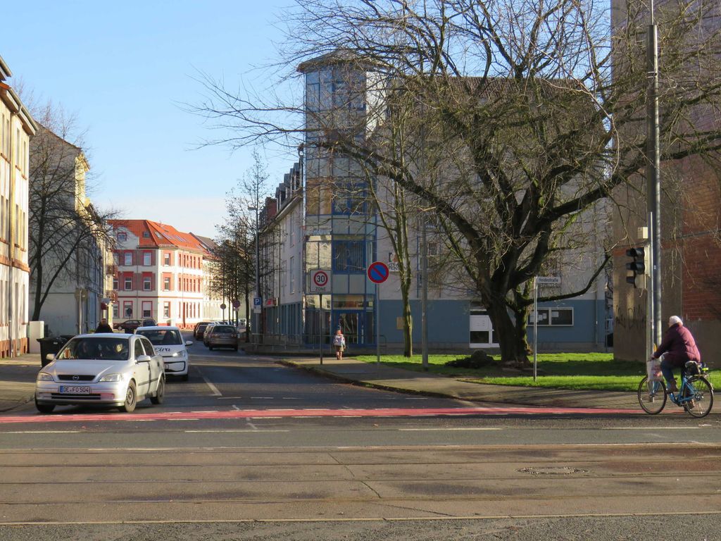 Blick von der Heidestraße