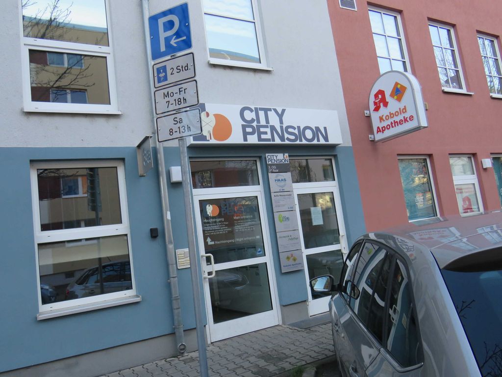 Eingang, City Pension, 3.OG