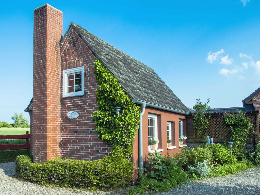 Das Ferienhaus von der Südwestseite