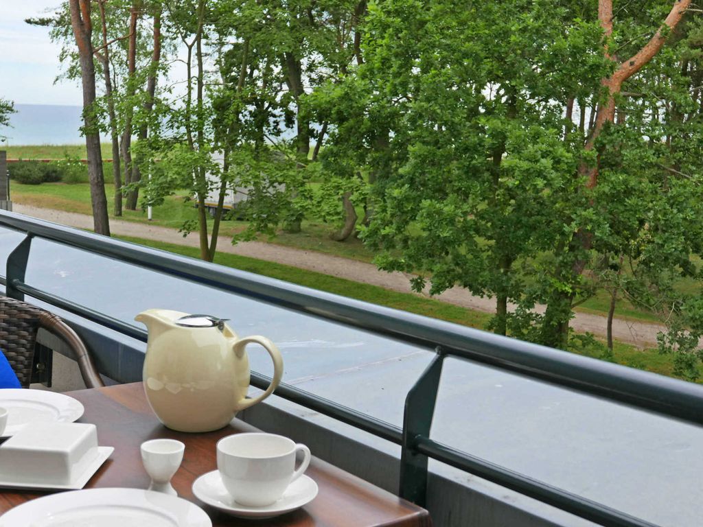 Blick vom Balkon