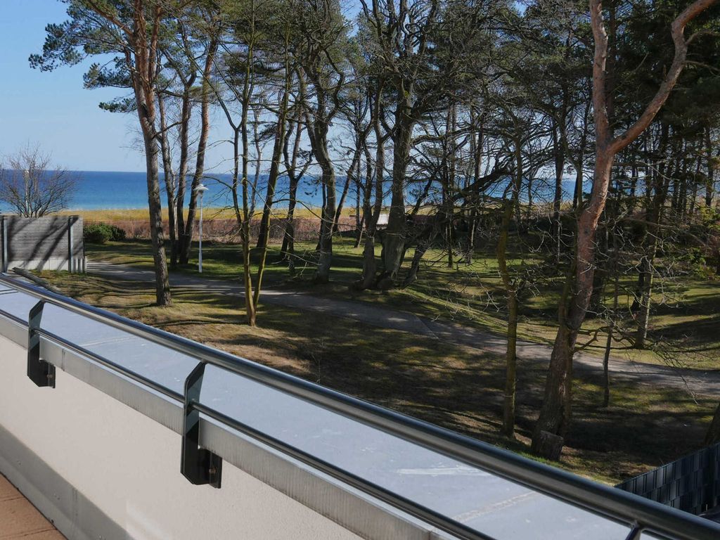 Blick vom Balkon