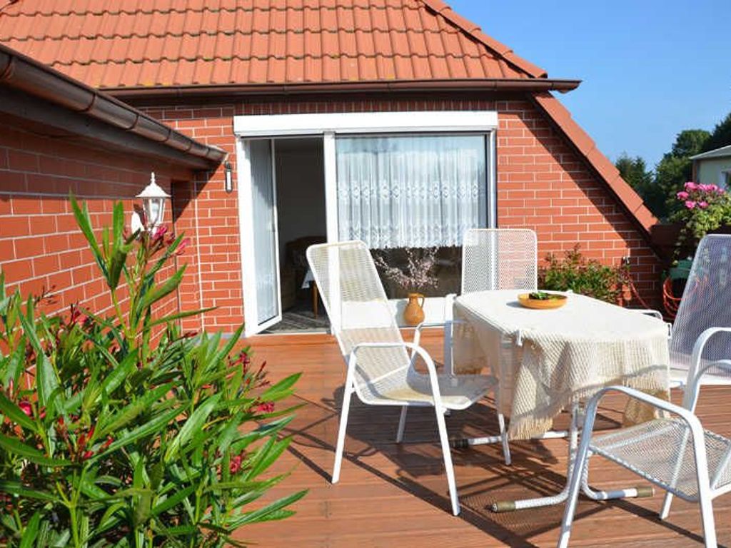 Blick auf die Terrasse