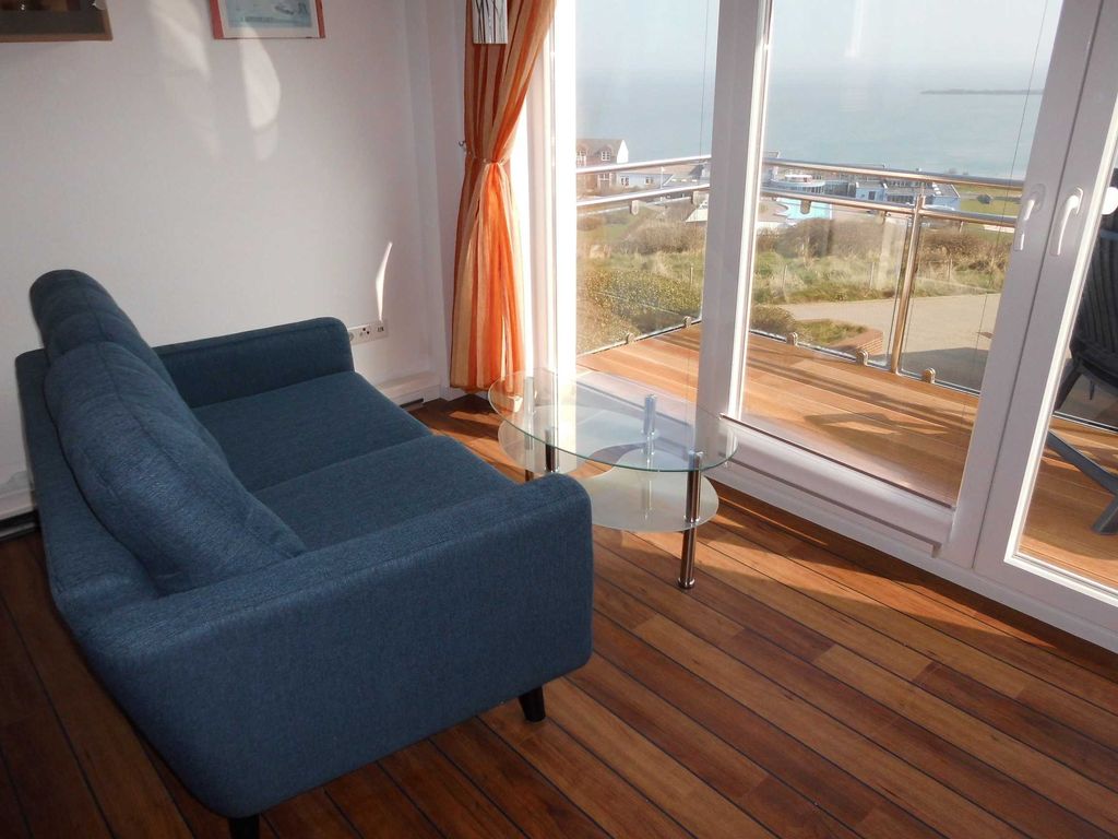 Balkon, Couch mit Ausblick