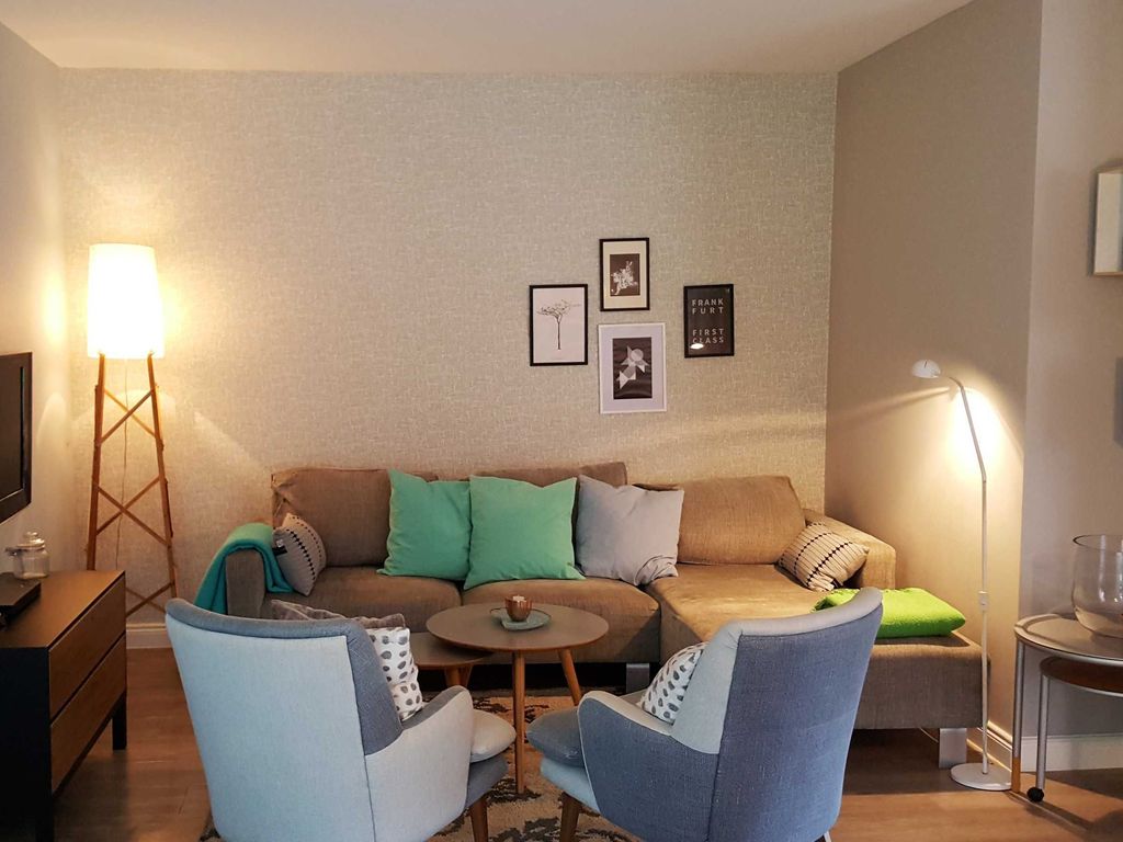 gemütliche Sitzecke im Wohnzimmer