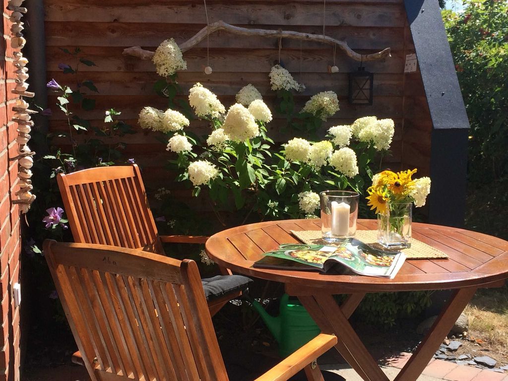Möblierte Terrasse