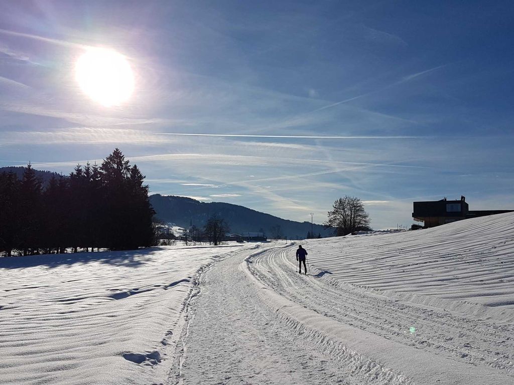 Loipe und Winterwanderweg in Alberschwende