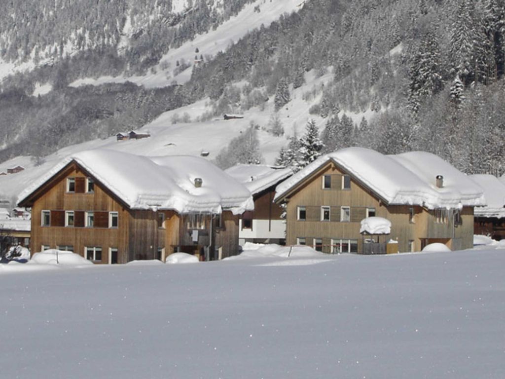Unser Häuser im tiefen Winter