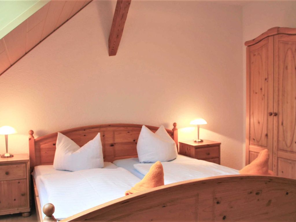 Schlafbereich im Doppelzimmer