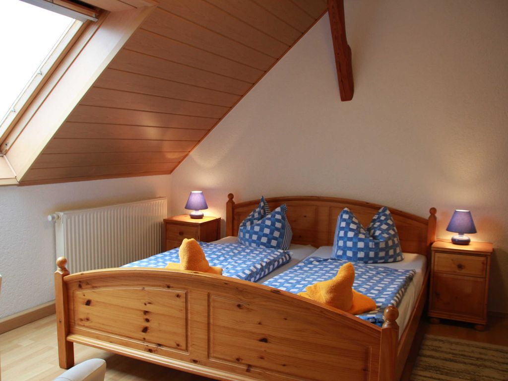 Schlafbereich im Doppelzimmer
