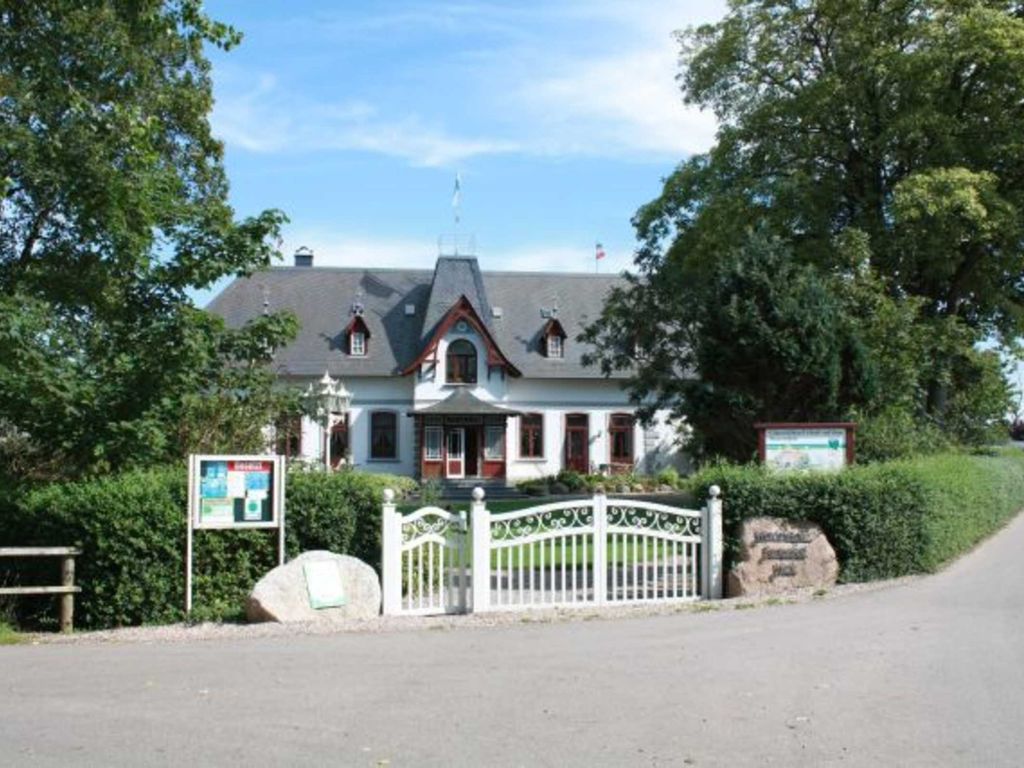 Vorderansicht des Herrenhaus vom Ferienhof Wick