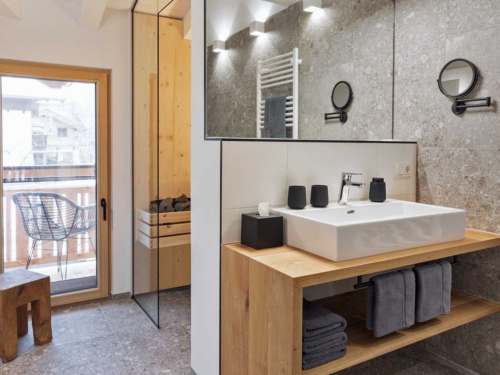 Appartement #3 - Badezimmer mit Sauna