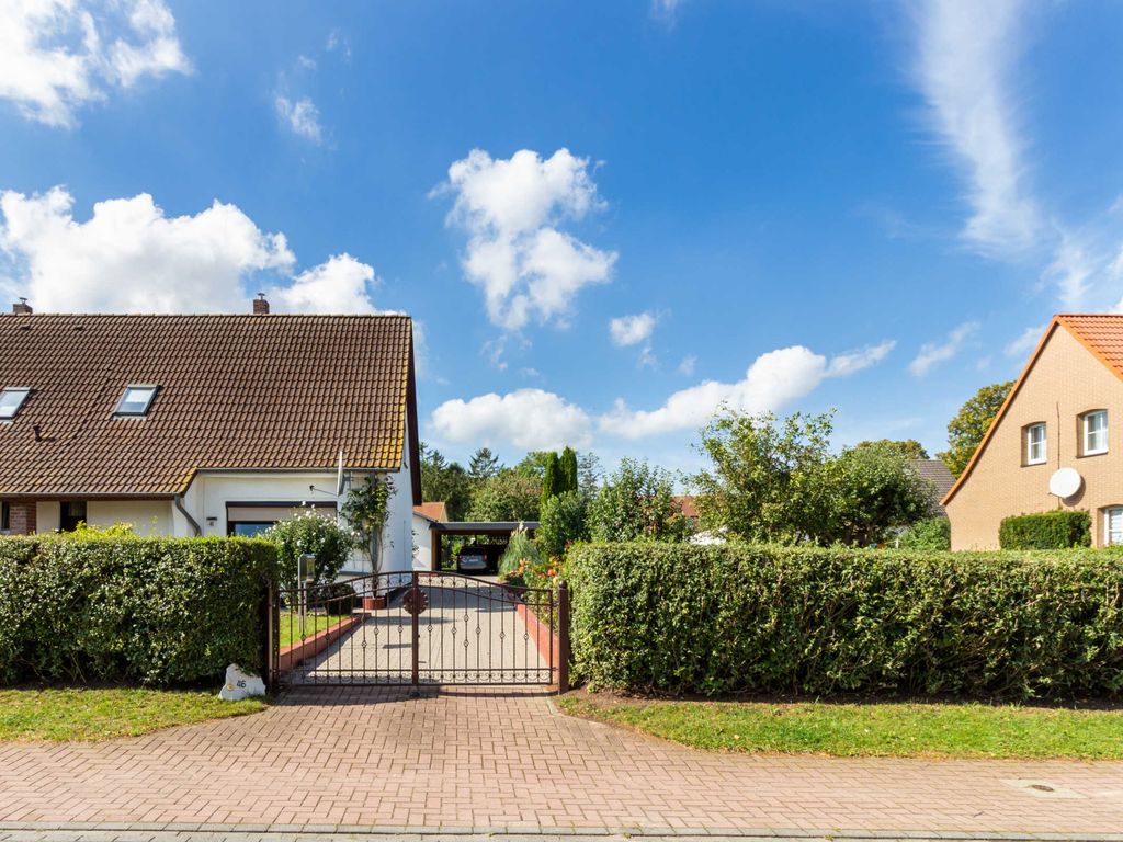 Das Ferienhaus befindet sich auf dem Grundstück des Vermieters.
