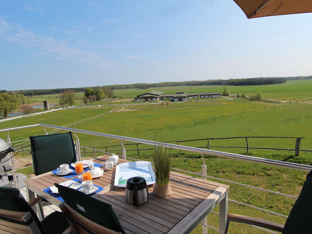 Ausblick vom Balkon