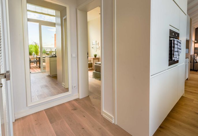 3-Raum Fewo, 104m², Balkon