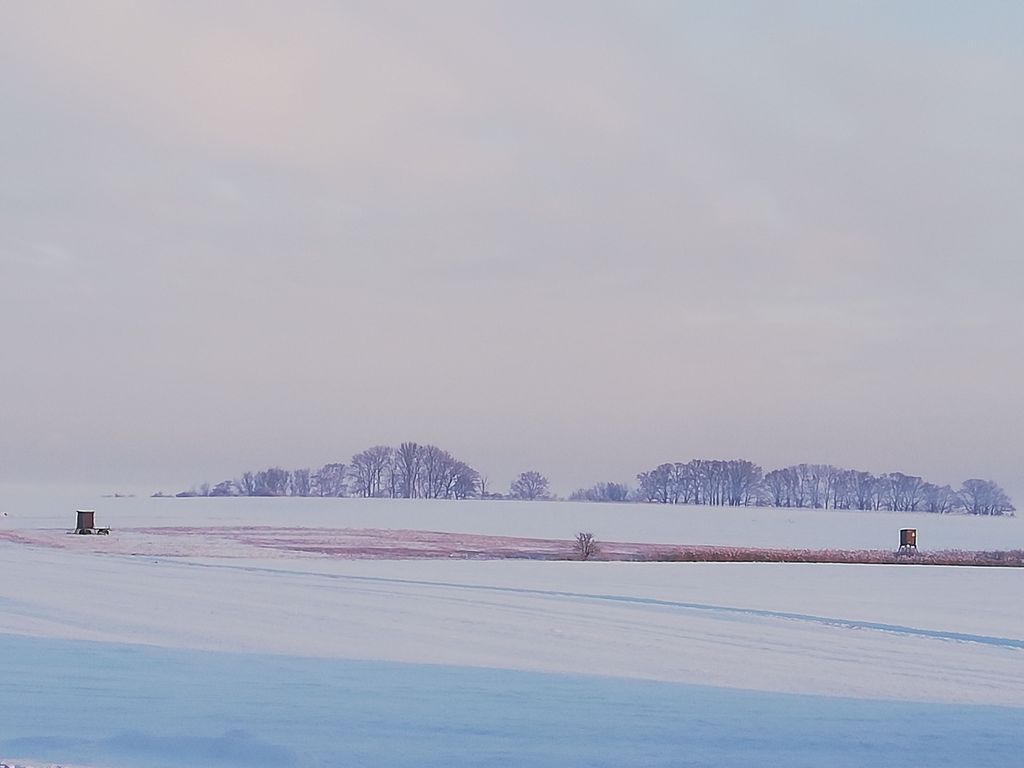Winterlandschaft in Dewichow