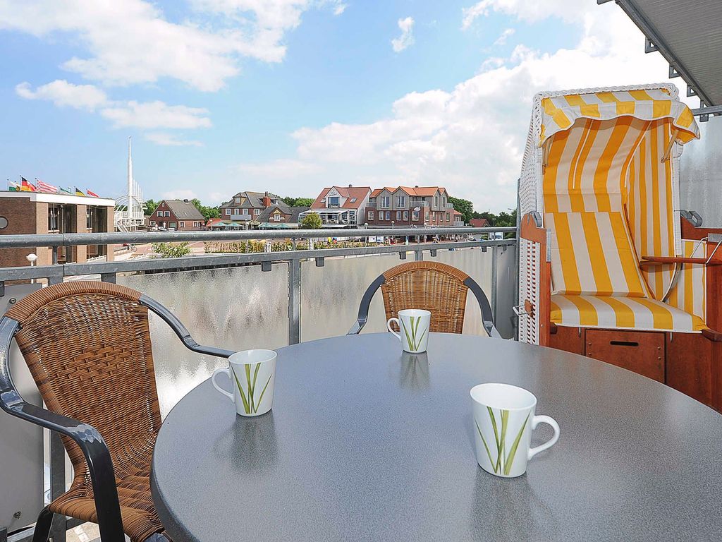 Balkon Ferienwohnung Seewolf