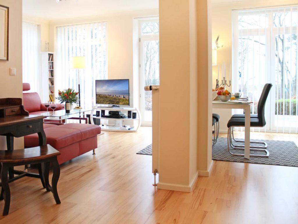 Uns Hüsung Whg. 3 - Blick vom Flur in die Wohnung
