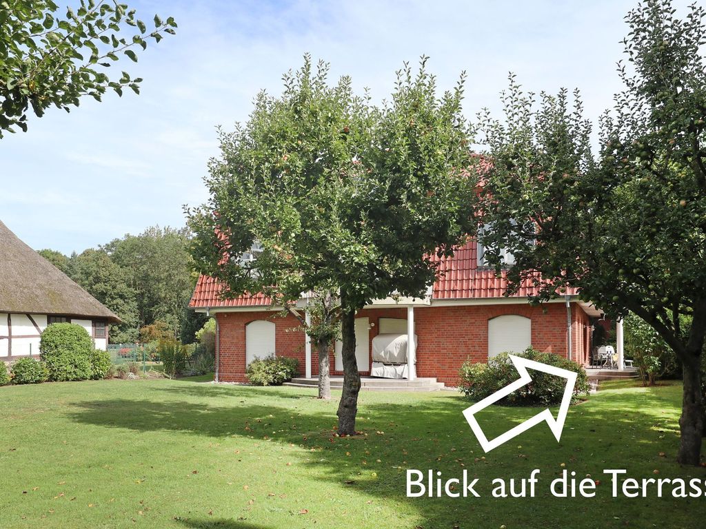 Villa Sonnengarten Whg. Sog1 - Blick auf das Appartementhaus und die Terrasse