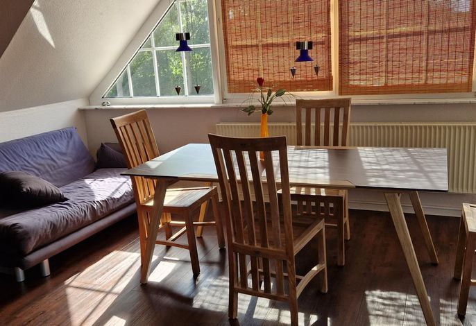 Luxus FeWo mit Dachterrasse für 5 Personen in Top Lage